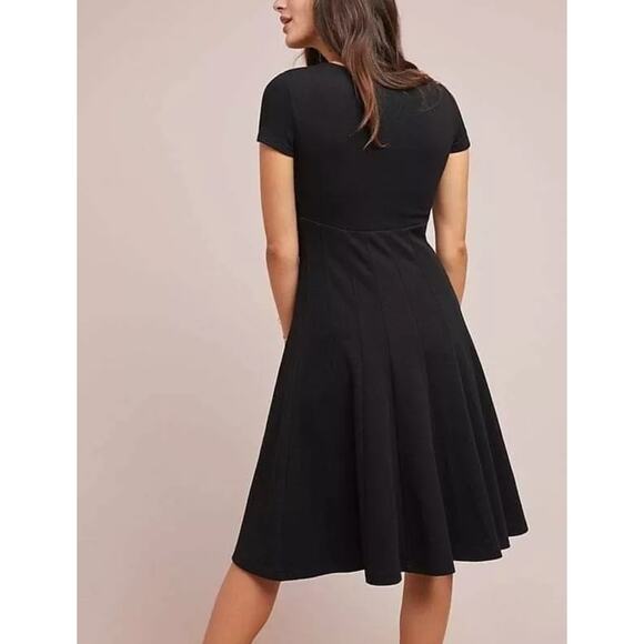 Anthropologie’s Maeve Lincoln Center Dress in Black - Picture 2 of 10